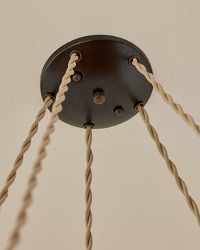 Classic Mirror Pendant Chandelier - Quintet