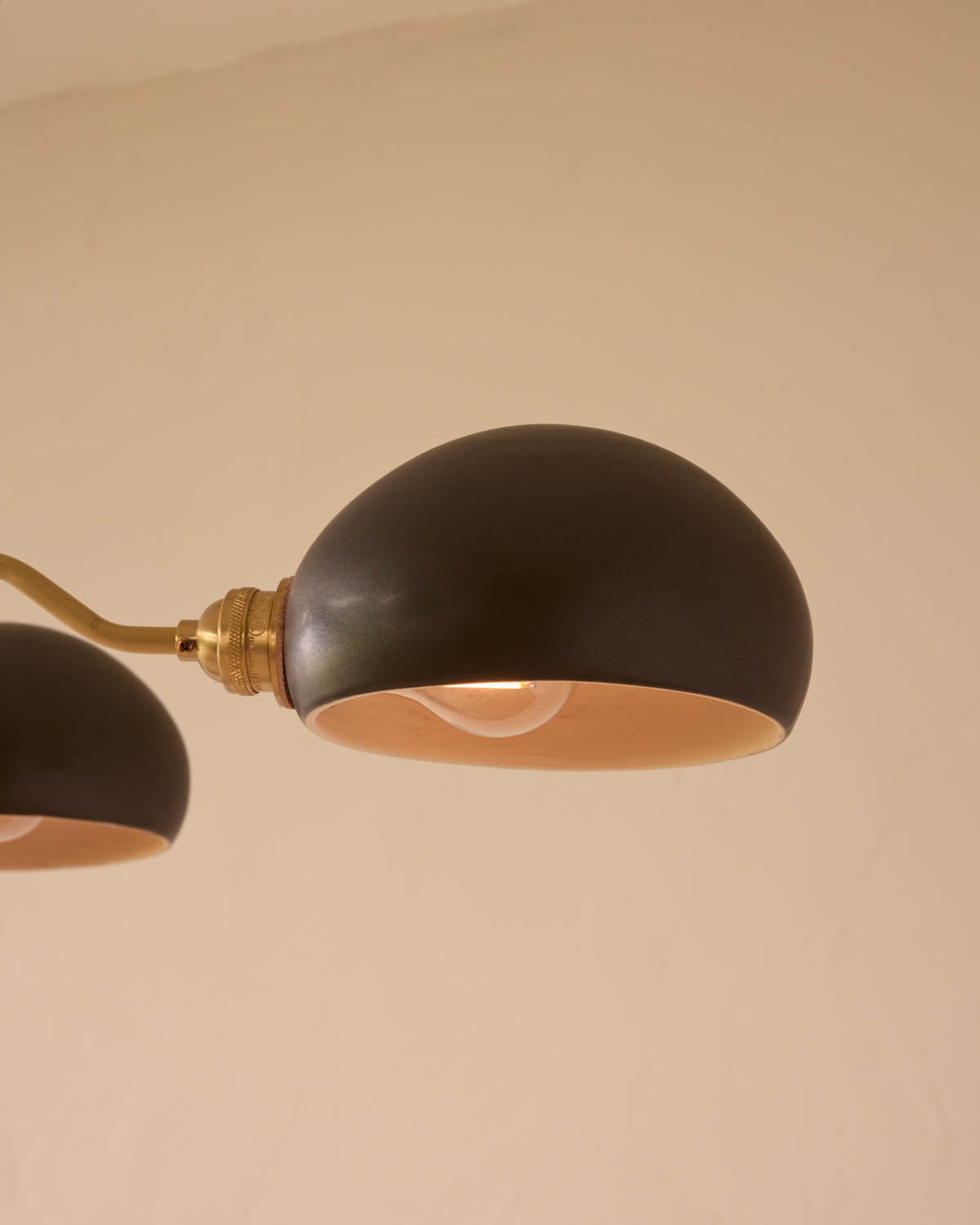 Baker Chandelier - Four Arm - Satin Brass