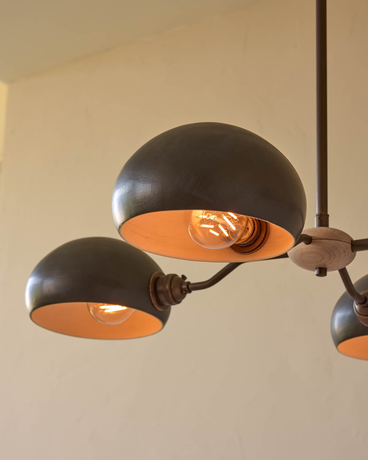 Baker Chandelier - Six Arm - Antique Brass