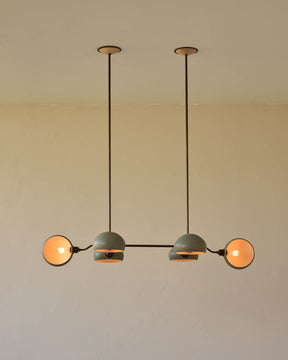 Baker Chandelier - Six Arm - Antique Brass