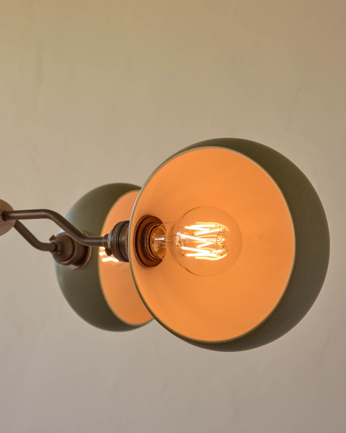 Baker Chandelier - Six Arm - Antique Brass