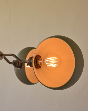 Baker Chandelier - Six Arm - Antique Brass