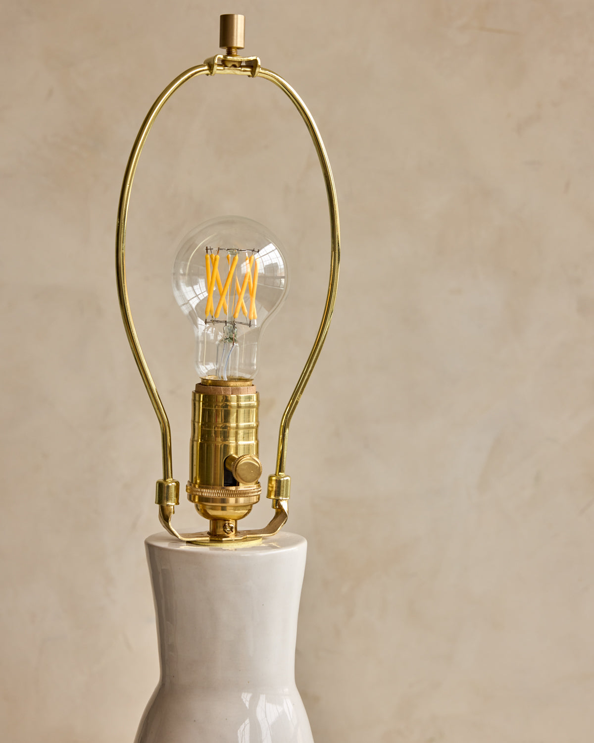 Ceramic Table Lamp - Salt