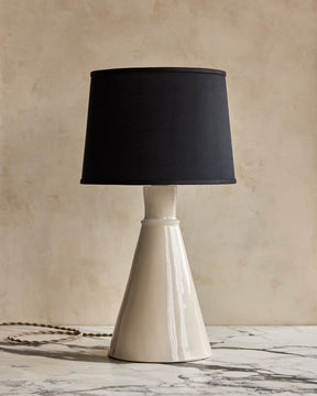 Ceramic Table Lamp - Salt Ring