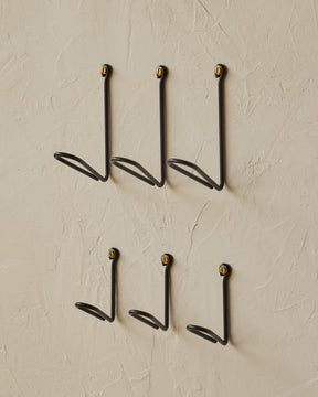 Wendel Wire Hook - Black