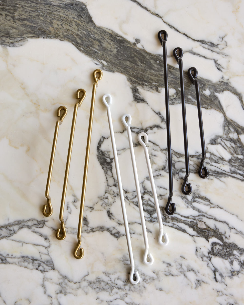 Wendel Wire Pull - White