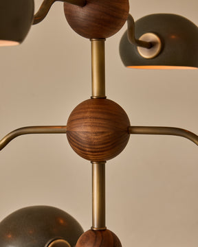 Baker Axis Chandelier - Four Tier