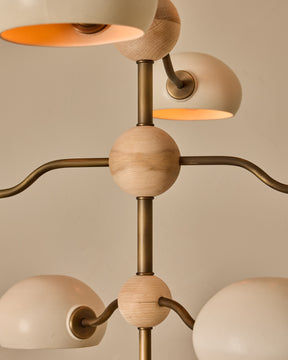 Baker Axis Chandelier - Four Tier