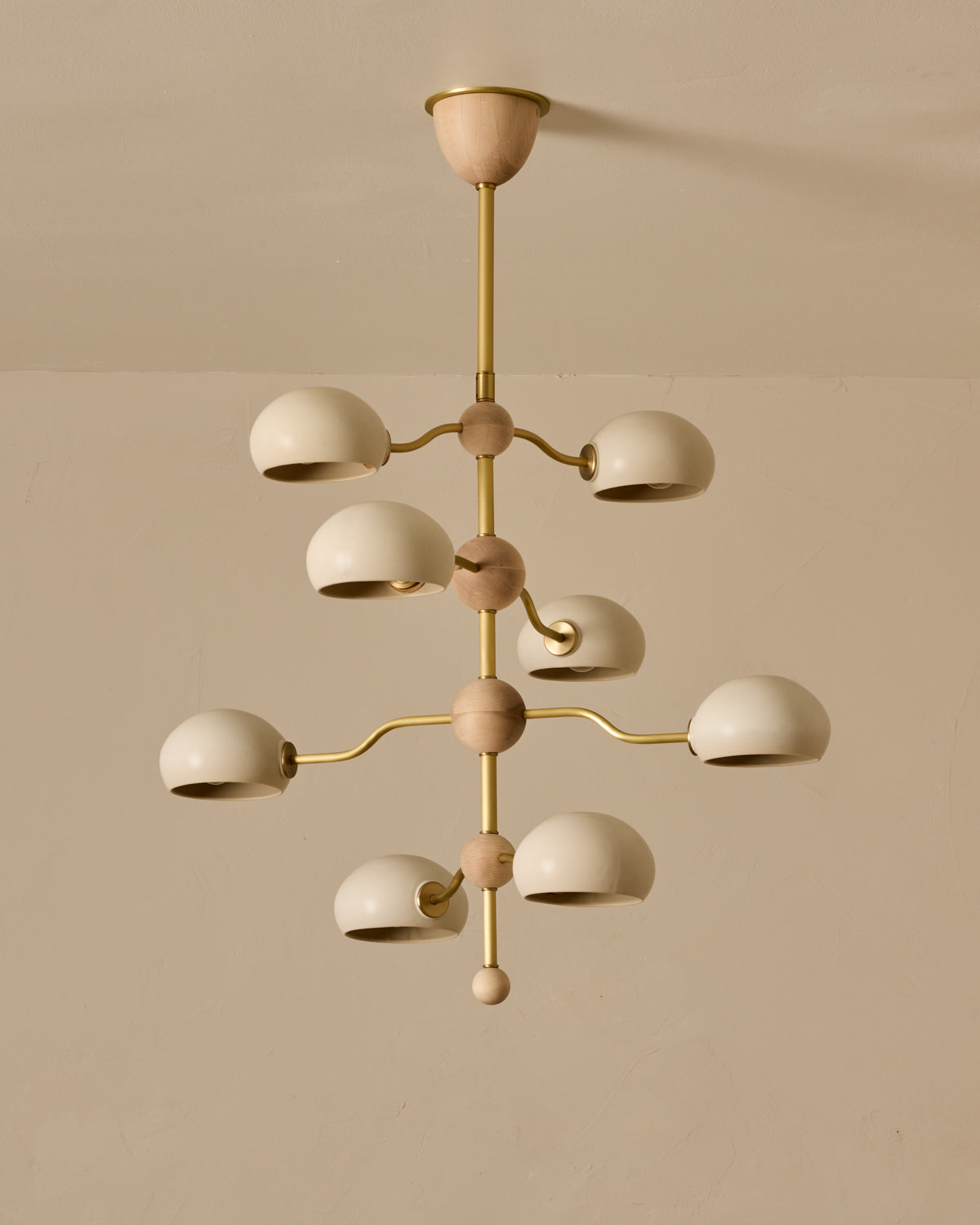 #shade-color_dove #Metal-+-Wood-Finish_Satin Brass / Clear Maple