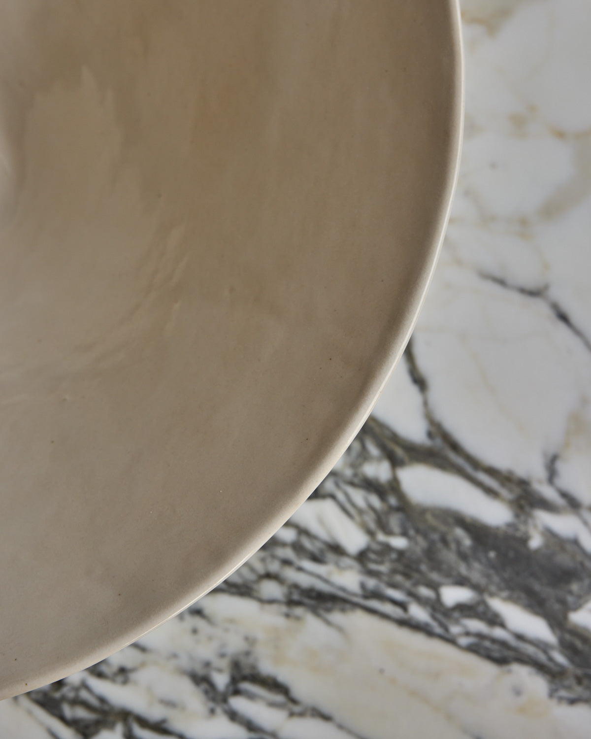 Ceramic Pedestal Bowl - Salt