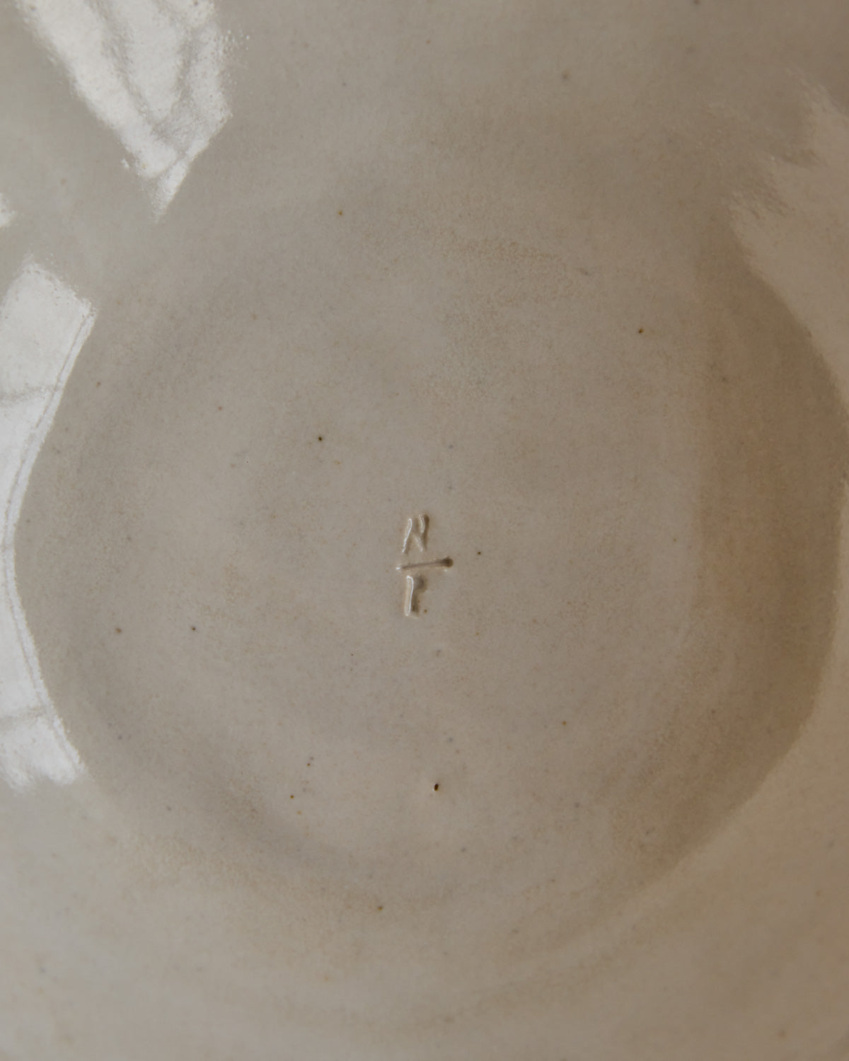 Ceramic Pedestal Bowl - Salt