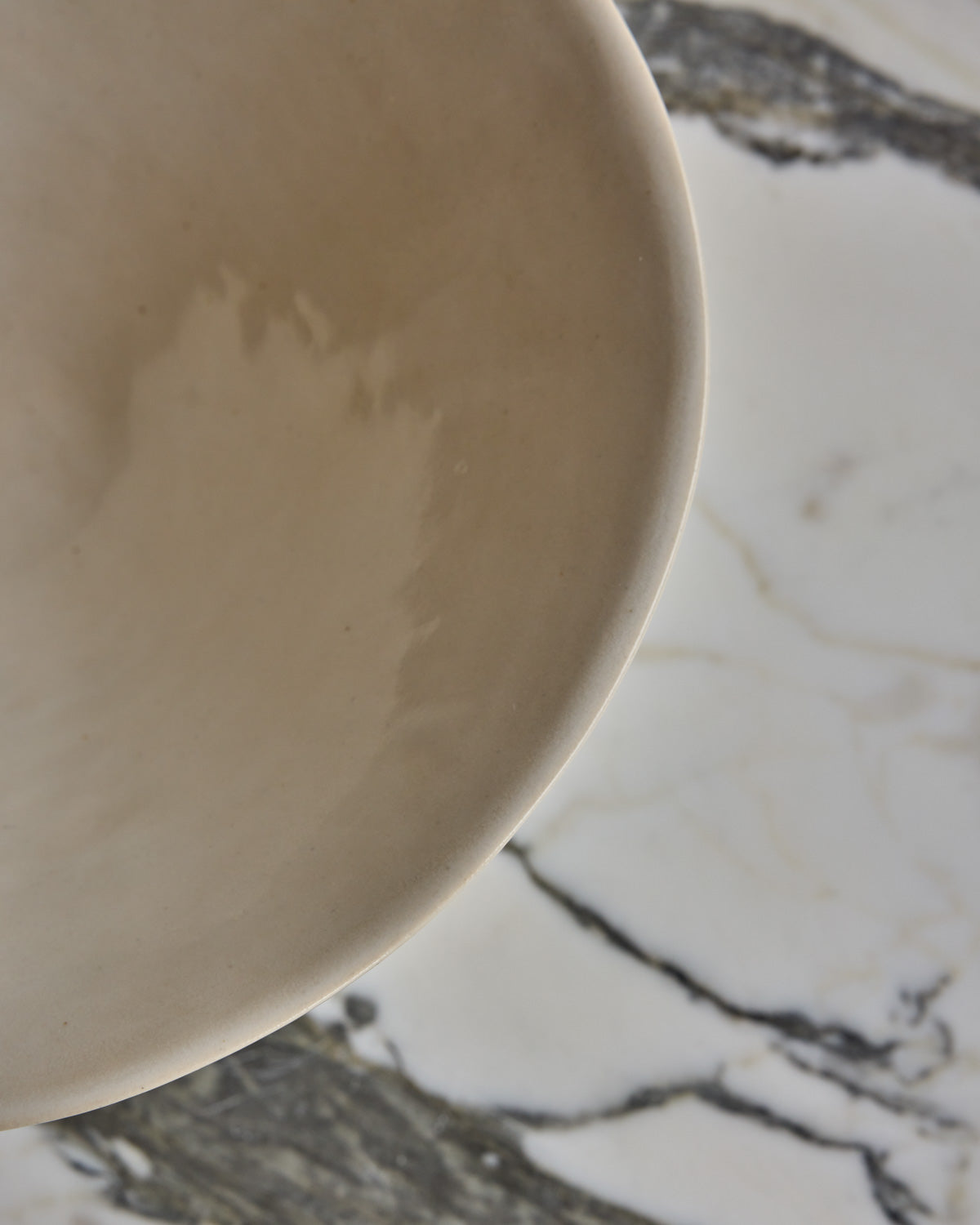 Ceramic Pedestal Bowl - Salt