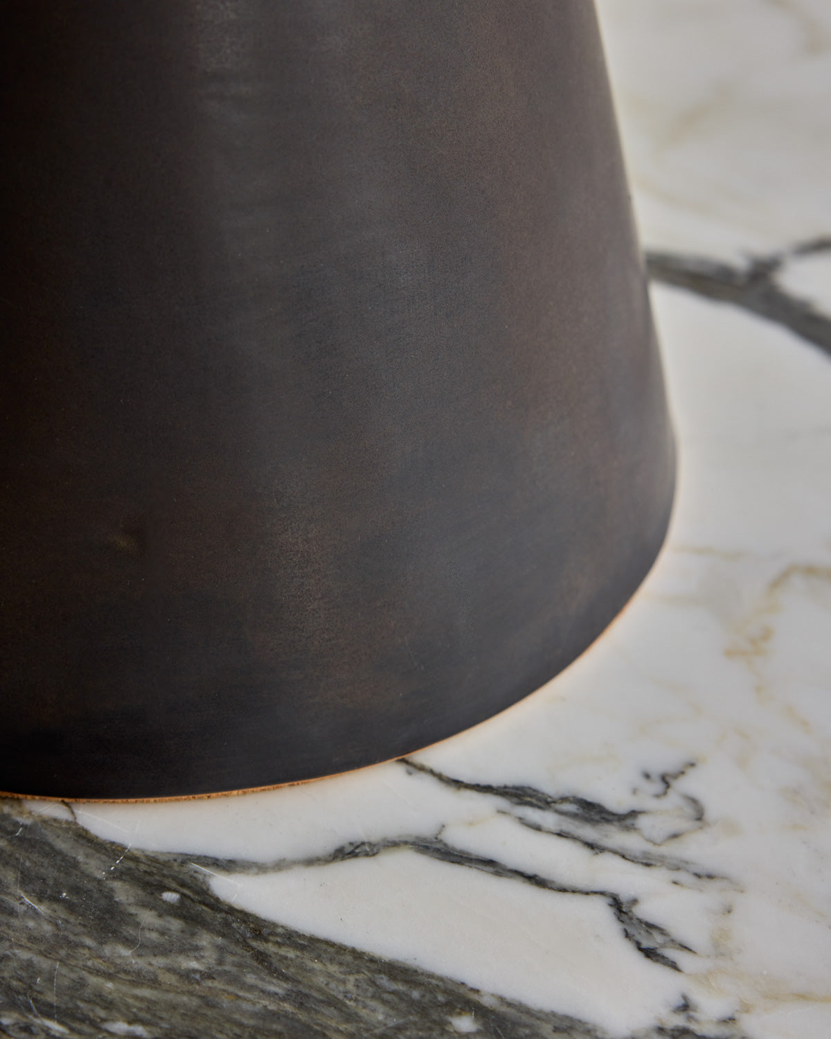 Pair of Ceramic Table Lamps - Black