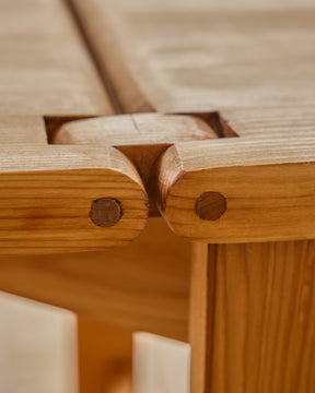 1980s French Pinewood Dining Table