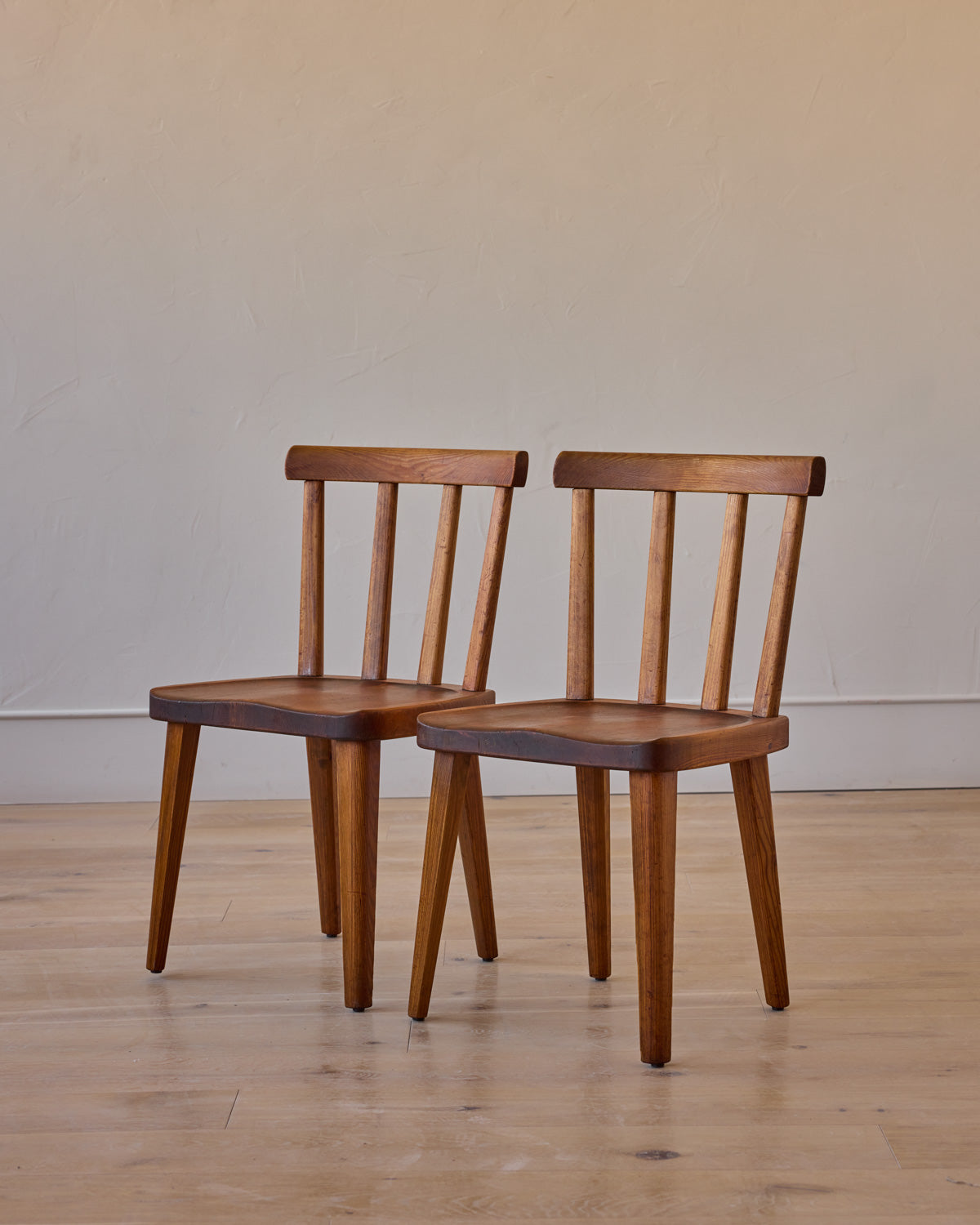 Pair of Utö Chairs by Axel Einar Hjorth