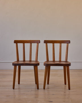 Pair of Utö Chairs by Axel Einar Hjorth