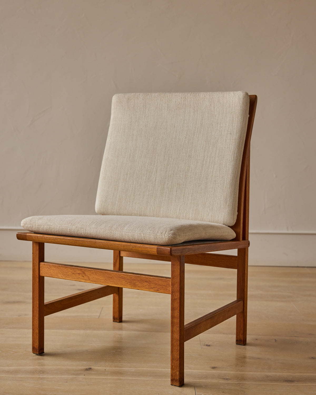 Set of 1960s Oak Lounge Chairs