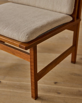 Set of 1960s Oak Lounge Chairs