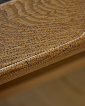 Mid-Century Angular Sofa by Guillerme and Chambron