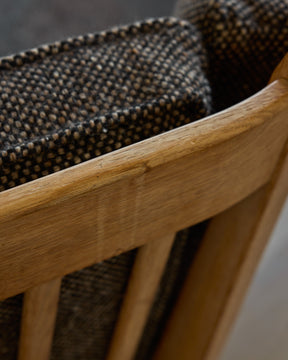 Mid-Century Angular Sofa by Guillerme and Chambron