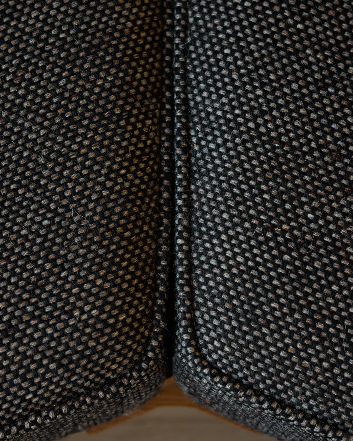 Mid-Century Angular Sofa by Guillerme and Chambron