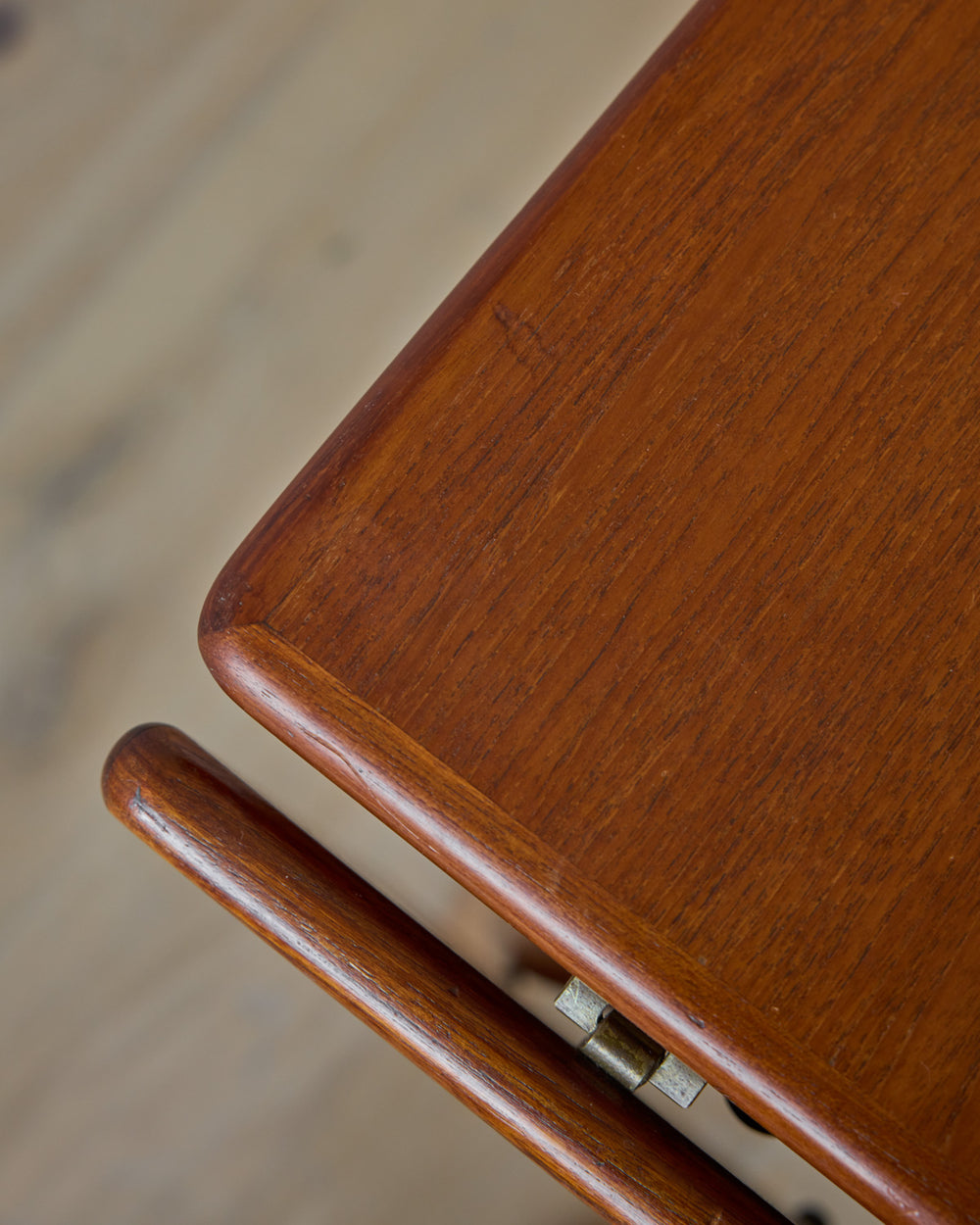 1950s Danish Oak + Teak Desk by Poul Volther