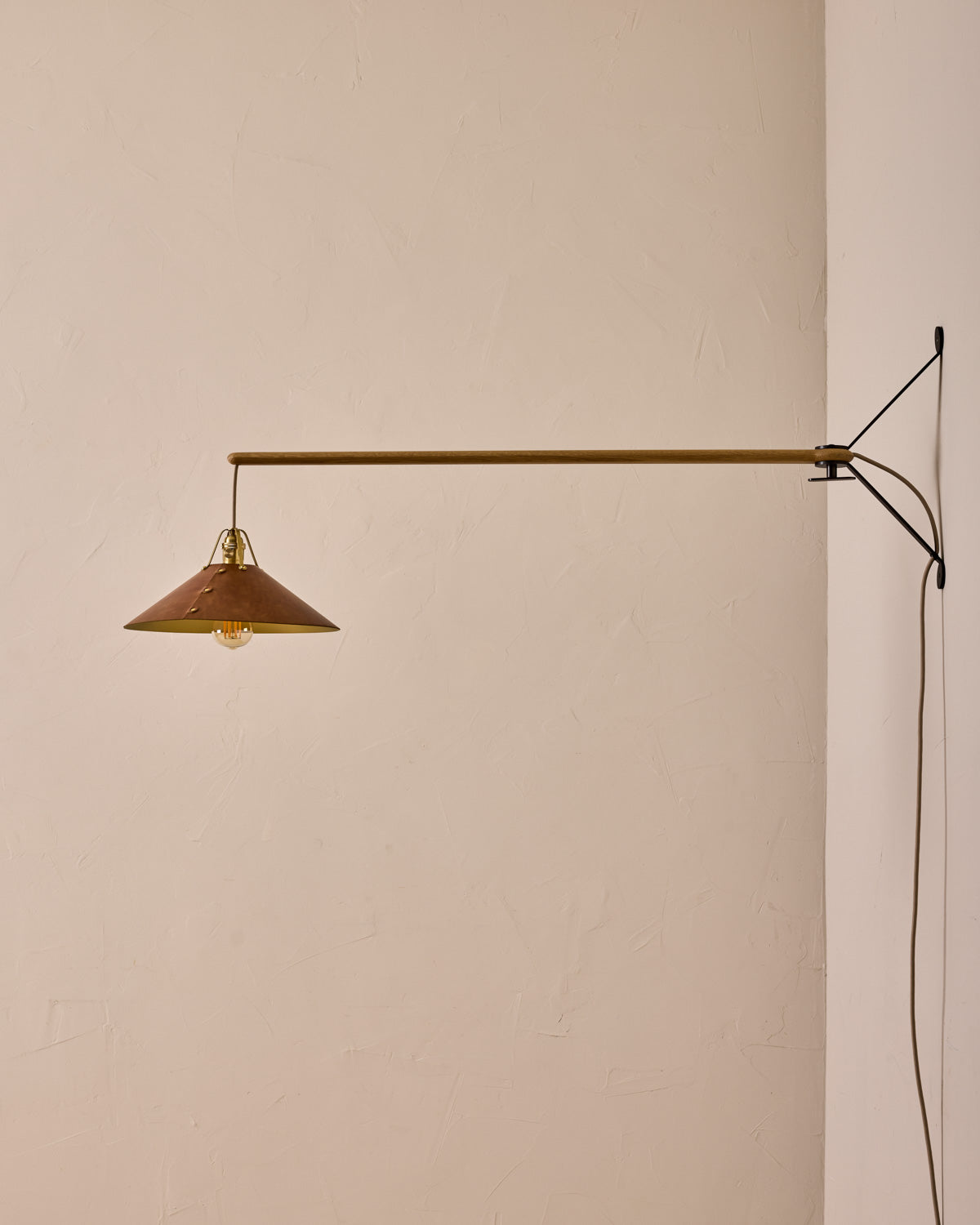 Yaffa Swing Arm Wall Sconce