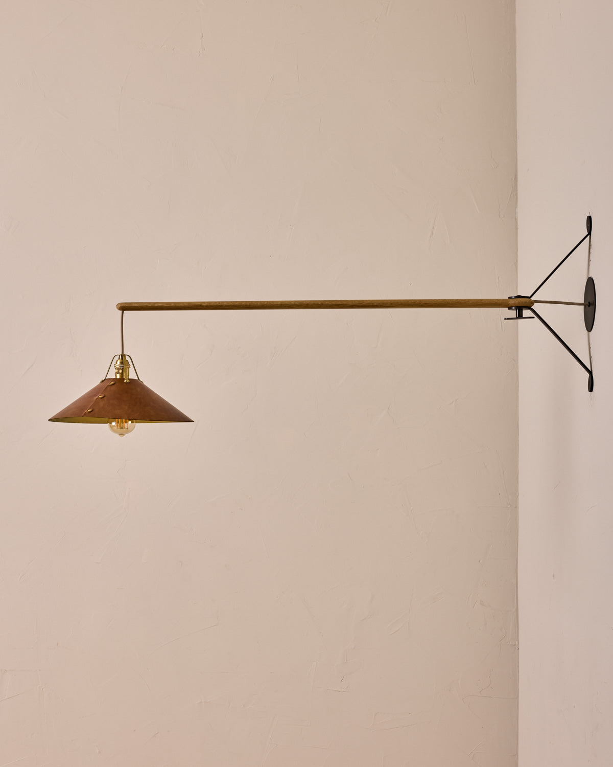 Yaffa Swing Arm Wall Sconce