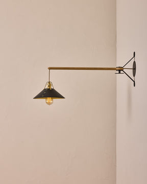 Yaffa Swing Arm Wall Sconce
