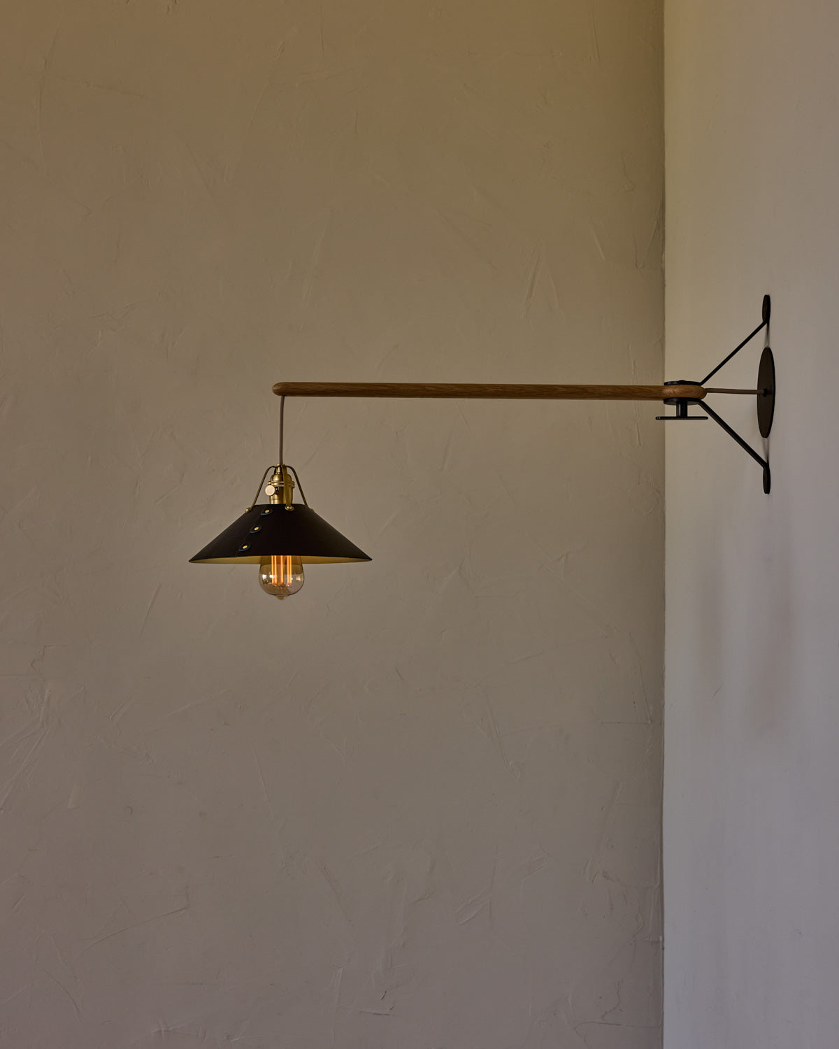 Yaffa Swing Arm Wall Sconce