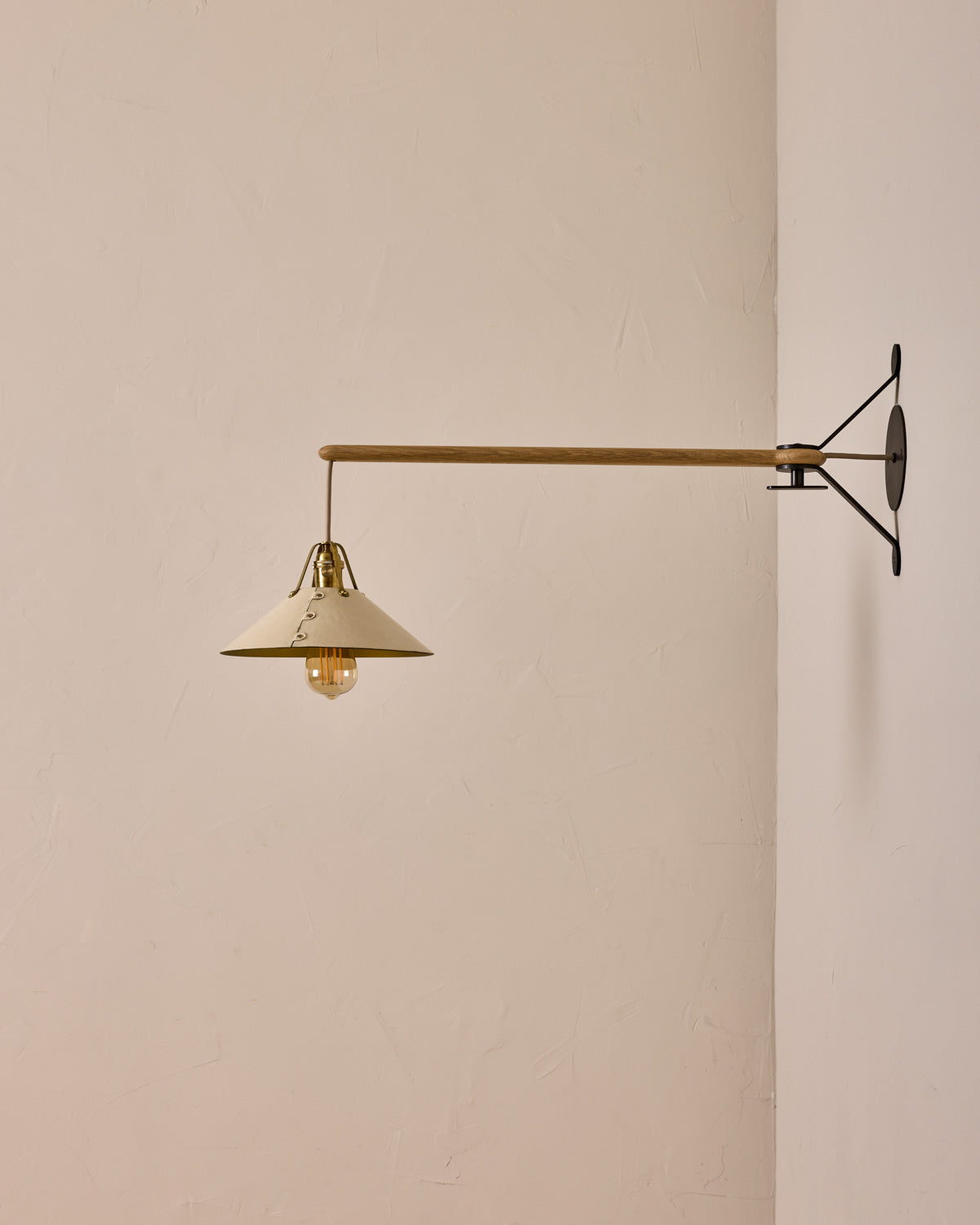 Yaffa Swing Arm Wall Sconce