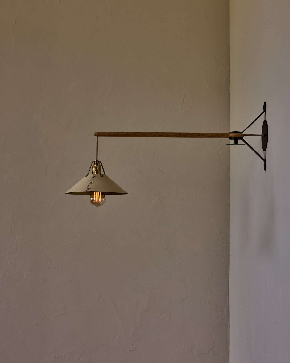 Yaffa Swing Arm Wall Sconce