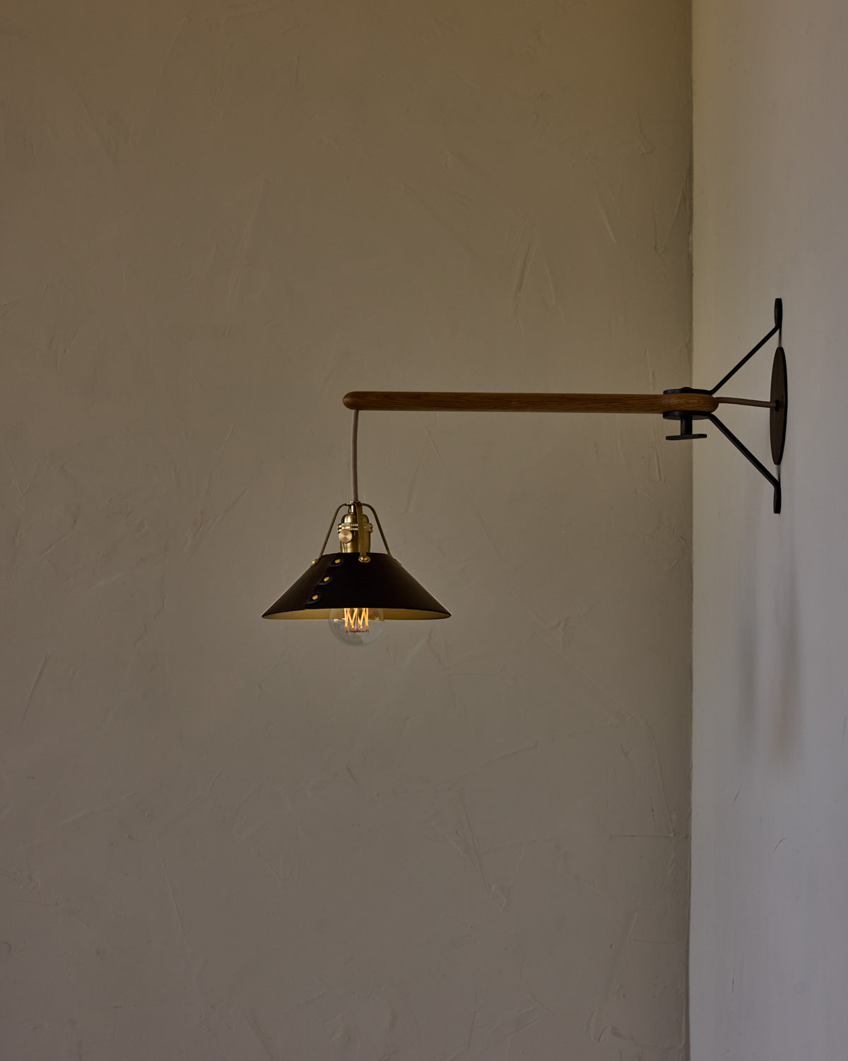 Yaffa Swing Arm Wall Sconce