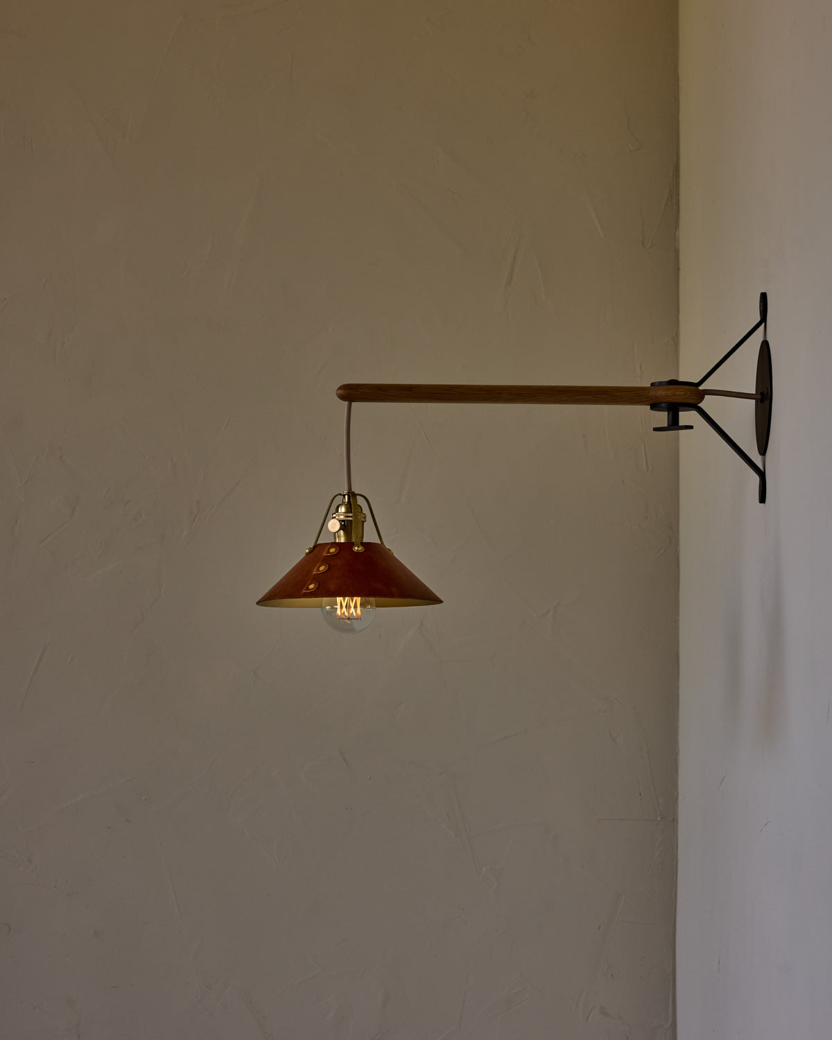 Yaffa Swing Arm Wall Sconce