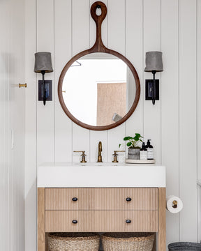 Sophia Mirror - Walnut