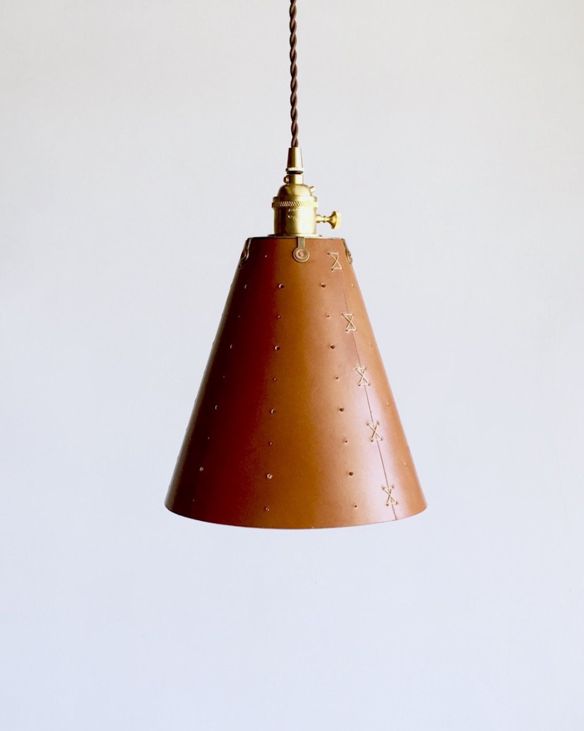 Tan Harness Leather Sample