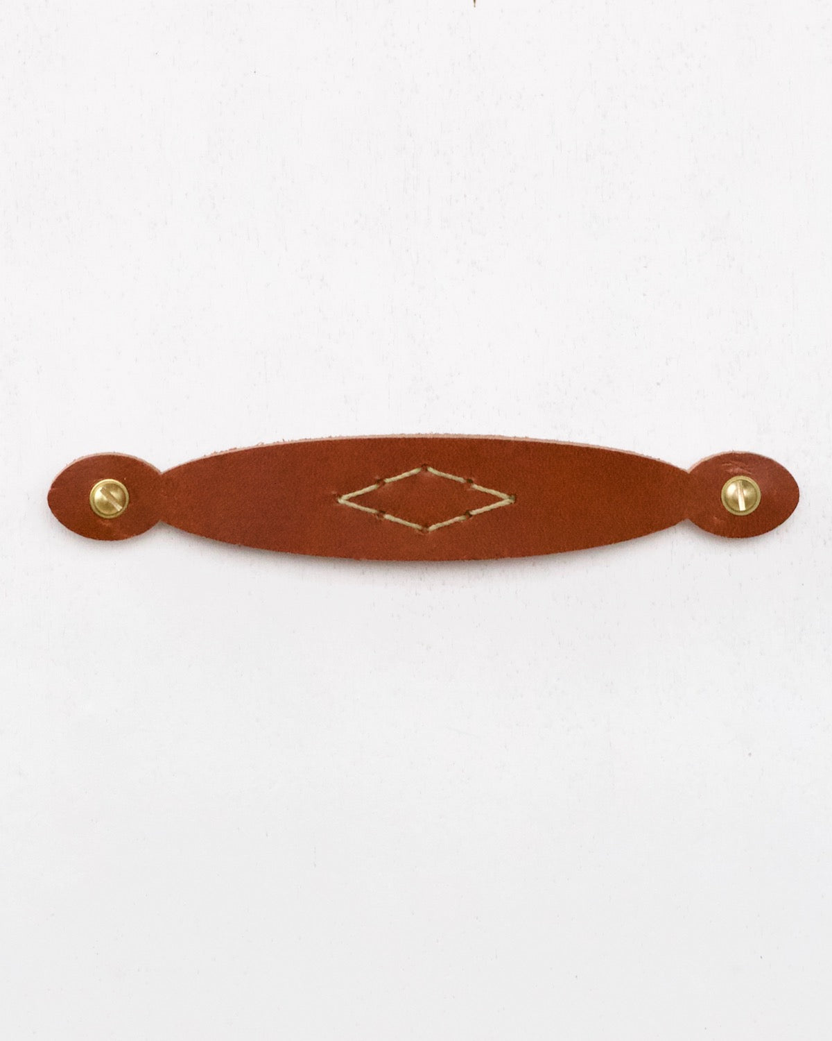 Leather Hardware Pull - Tan