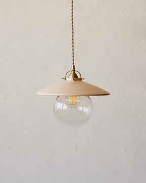Edmund Pendant Light - 11" Clear Maple