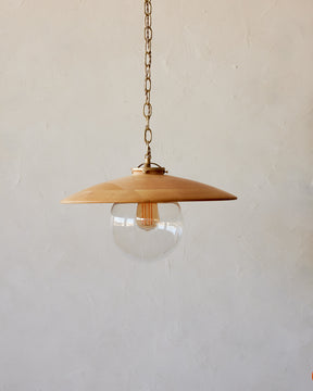 Edmund Pendant Light - 18" Natural Maple