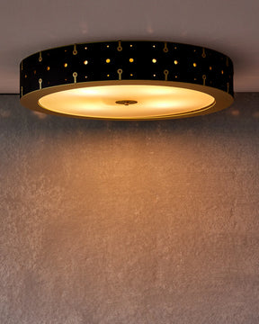 Black Harness Leather Sample