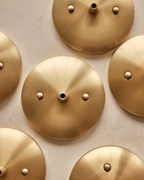 Brushed Satin Brass Sample