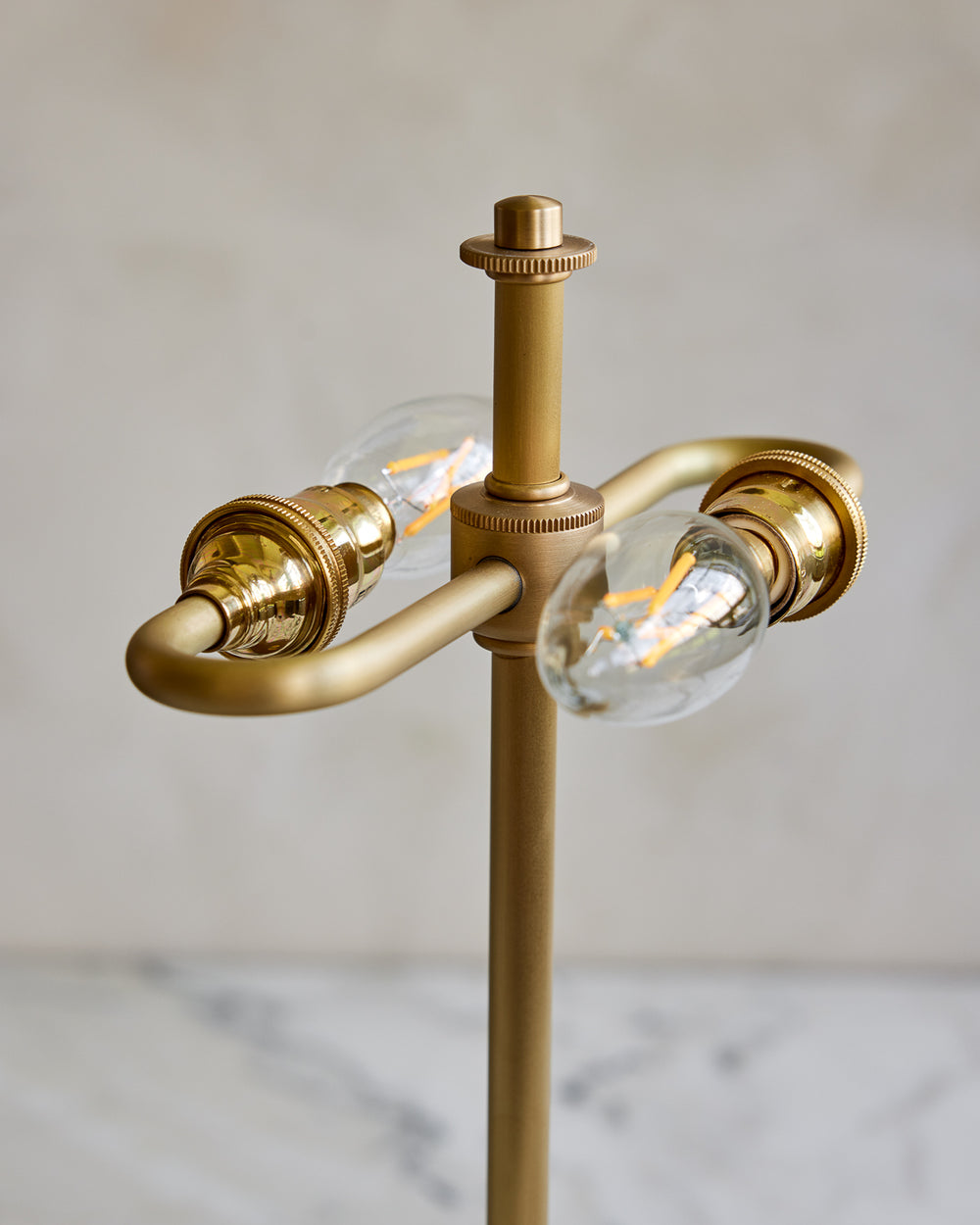 Brushed Satin Brass Sample