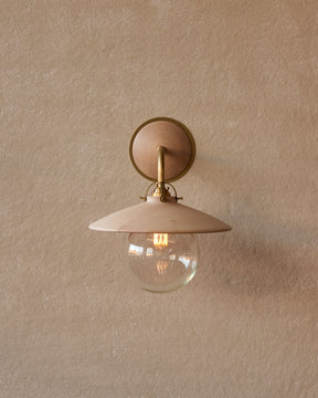 Edmund Wall Sconce - Clear Maple