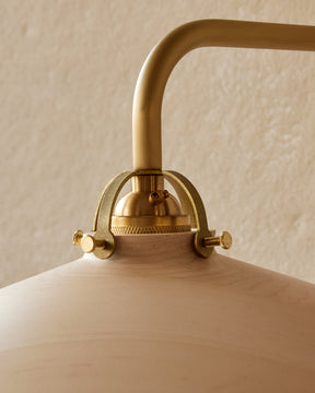 Edmund Wall Sconce - Clear Maple