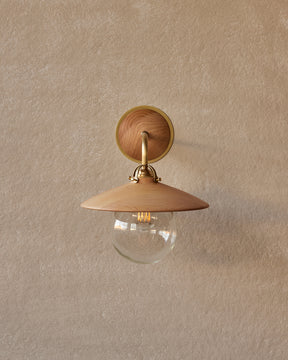 Edmund Wall Sconce - Natural Maple