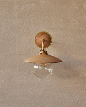 Edmund Wall Sconce - Natural Maple