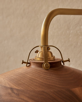 Edmund Wall Sconce - Black Walnut