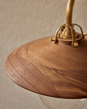 Edmund Wall Sconce - Black Walnut