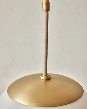 Brushed Satin Brass Sample