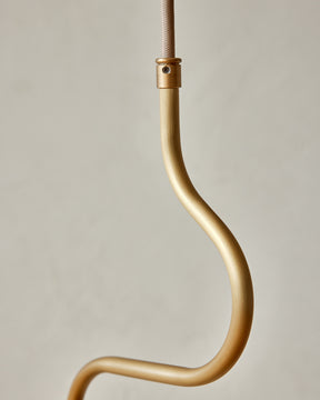 Brushed Satin Brass Sample